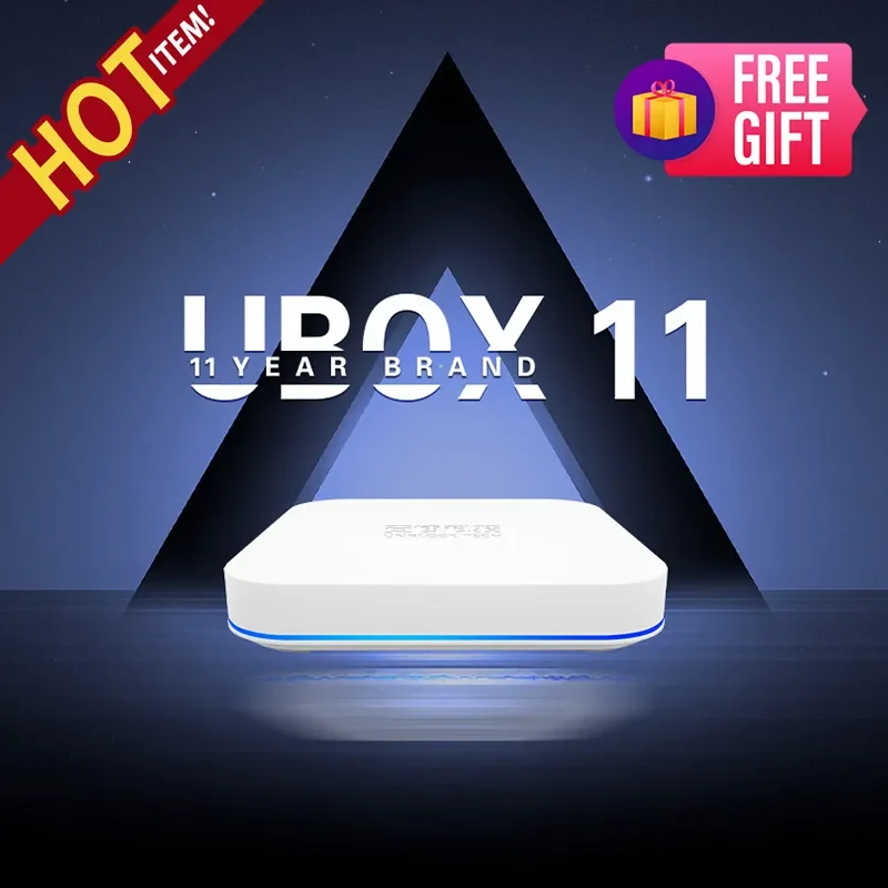 [Genuine]NEW ARRIVAL UBOX 11 Unblock Tech Android TV Box 4GB64GB  best set top box hot in Korea Japan USA Singapore Canada UK