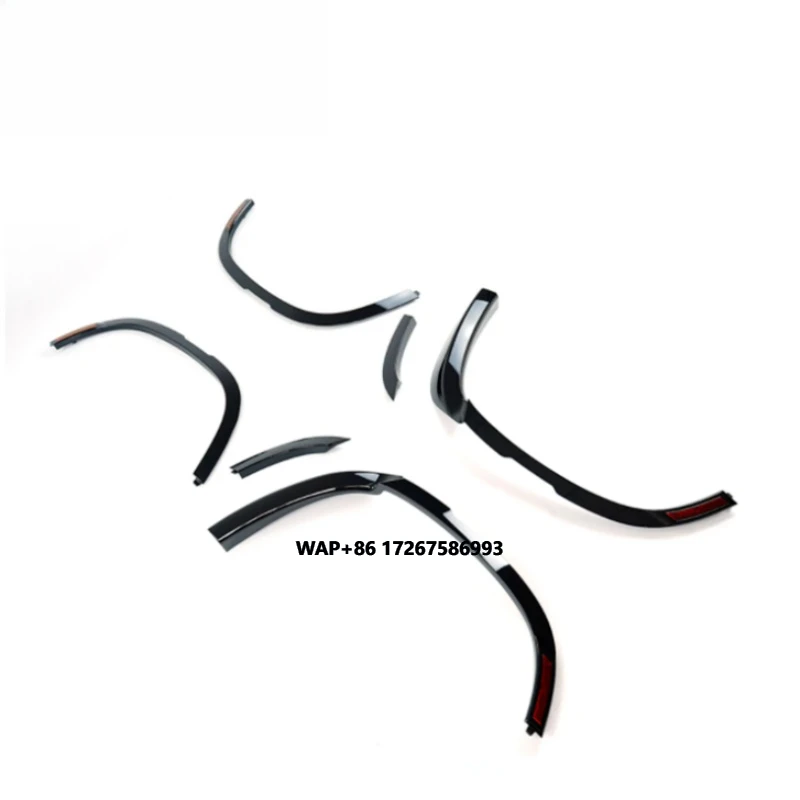 

Defender 110 Wheel Arch With Light 2020-2023Year Fit for Defender Over Fender Wheel Eyebrow Bumper Fender Flares