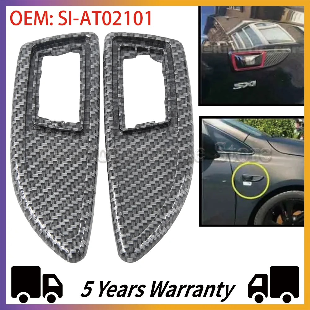 2PCS Side Lamp Cover Left Right For Vauxhall Corsa D VXR Astra H/J Zaf B Insignia Corsa E Side Wing Repeater Indicator Surrounds