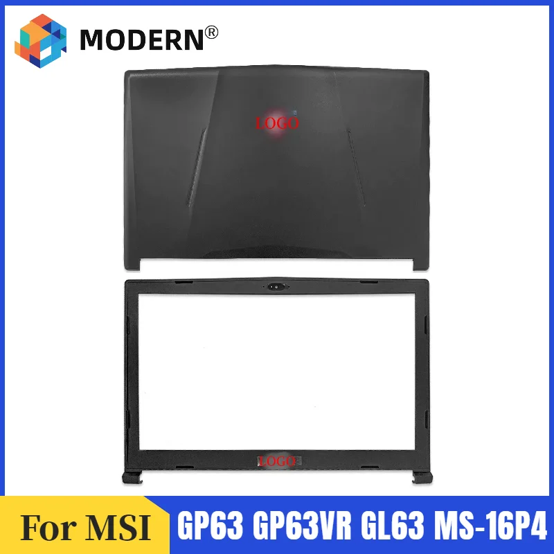 

New For MSI GP63 GP63VR GL63 MS-16P4 MS-16P5 LCD Back Cover Top Case / LCD Front Bezel
