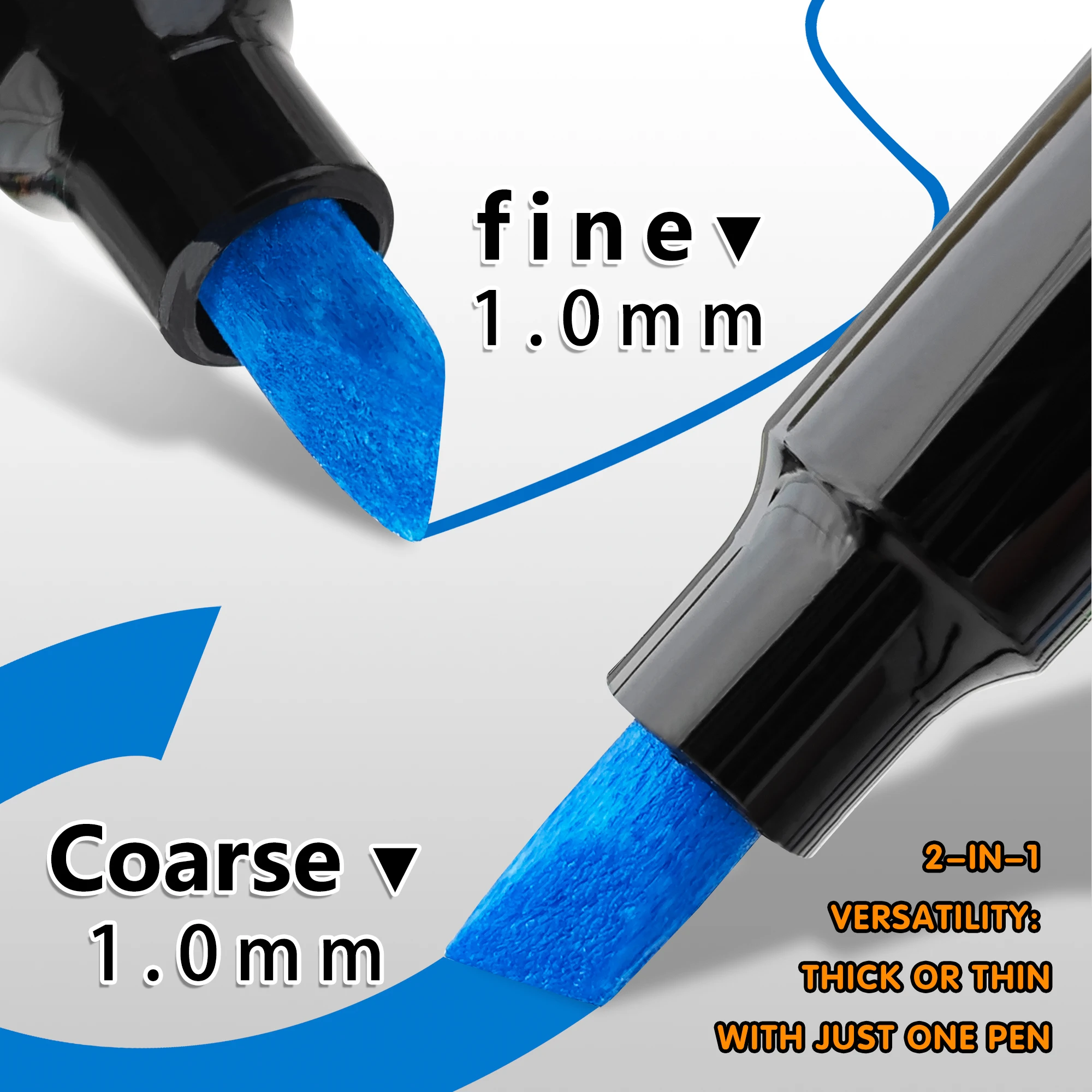 6pcs Light Color Highlighter Marker Pens Set Pastel Drawing Water-Based Art Marker Liner for Painting School A3102
