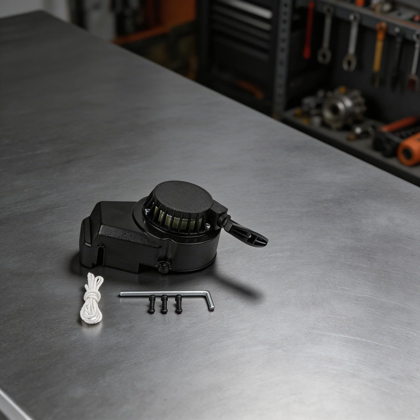 Recoil Starter Unit for 47cc 49cc For 50cc Engines Compatible with Select Chinese ATVs and Motorized Go Kart Models