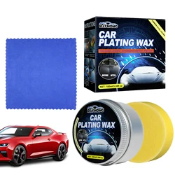 Car Solid Wax Waterproof And A nti-fouling Maintenance Car Paint Scratch Repair Plated Crystal Wax Coating Paint Care Polishg