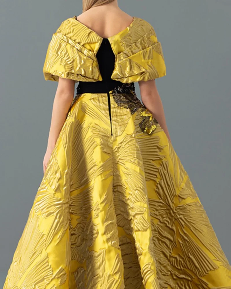 液体メタリックオーガンザ生地フレンチダマスクレース5ヤード2025最新ナイジェリアジャカード女性用パーティードレス縫製用