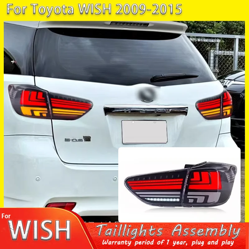

Car Lights For Toyota Wish 2009-2015 Taillight LED Projetor Tail Lamp Daytime Running Light Automotive Accessories