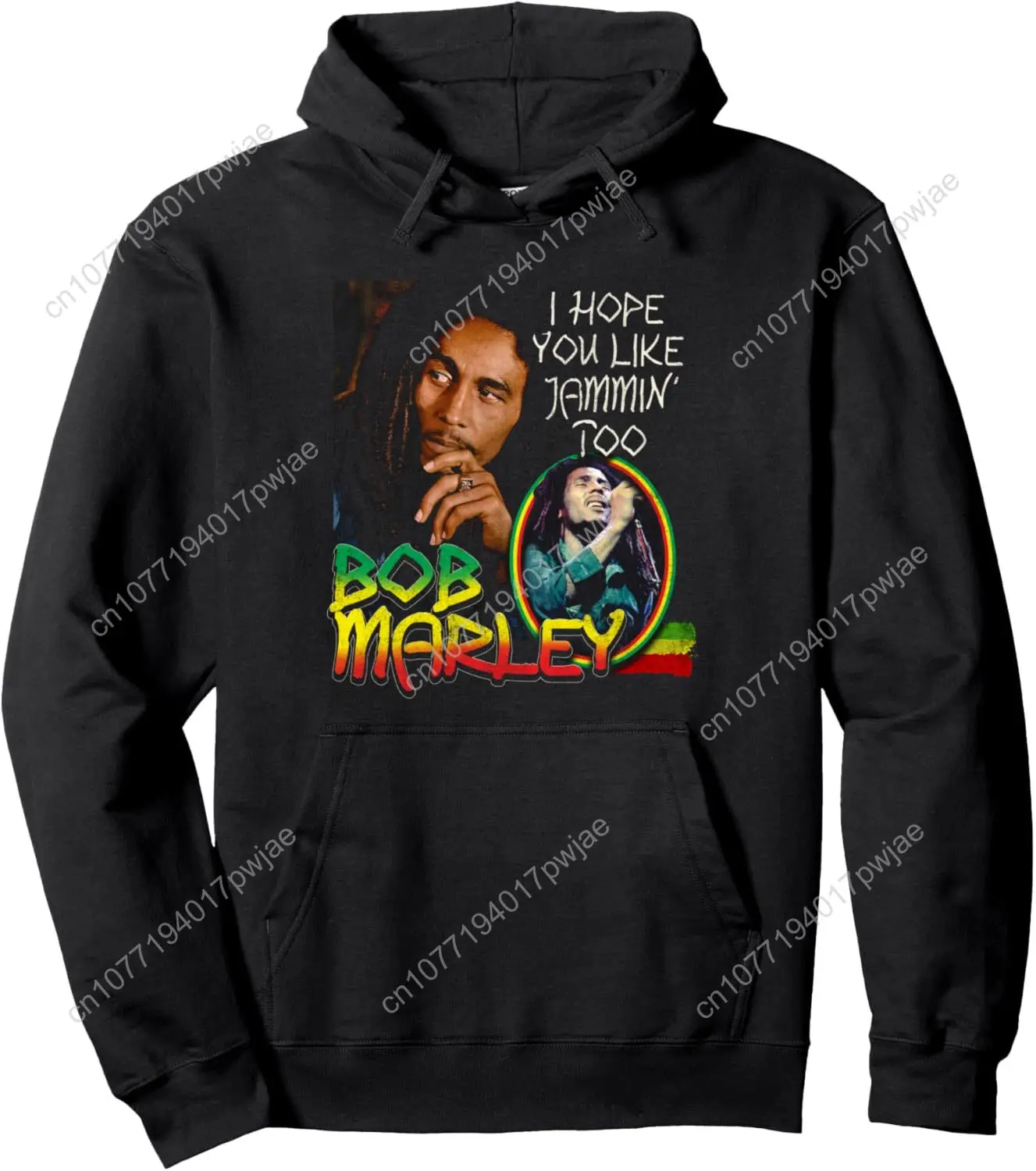 

Official Bob Marley Jammin Pullover Hoodie