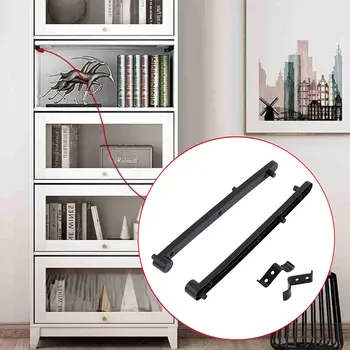 Příslušenství pro dveře skříněk, kolejnice s výsuvy pro zásuvky, plastová konstrukce pro knihovnu, stabilní a flexibilní 10 nejlepší prodej miniaturní výsuvy do zásuvek - №3