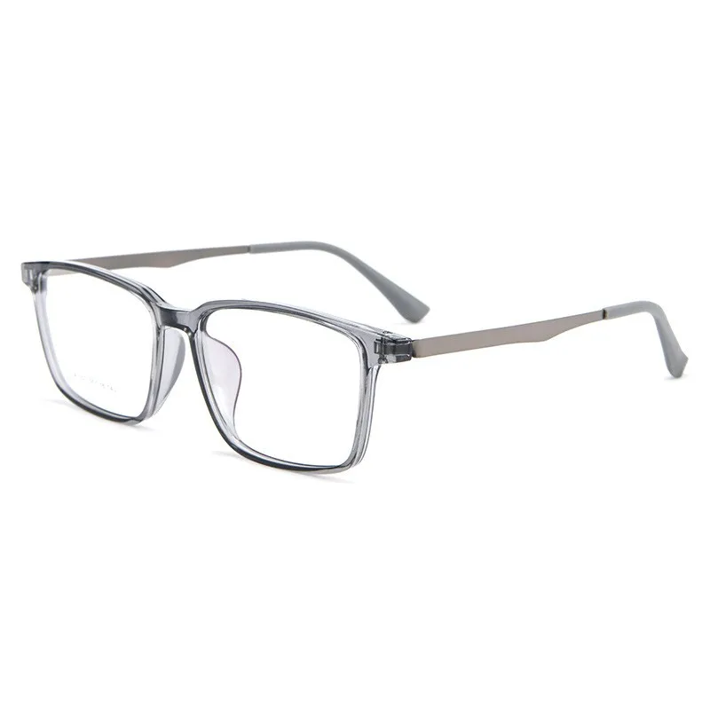 XBORA Herren-Business-Lesebrille aus TR90-Titanlegierung mit Anti-Blaulicht, brechungsstarke Leistung + 25 bis + 400, individuell verschreibungspflichtige Myopie 3