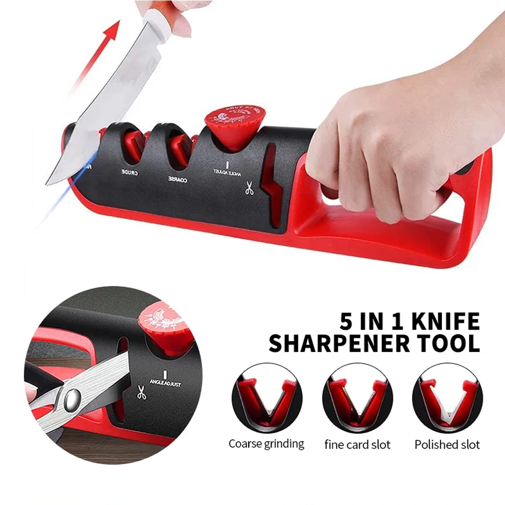5 In 1 Knife Sharpe…