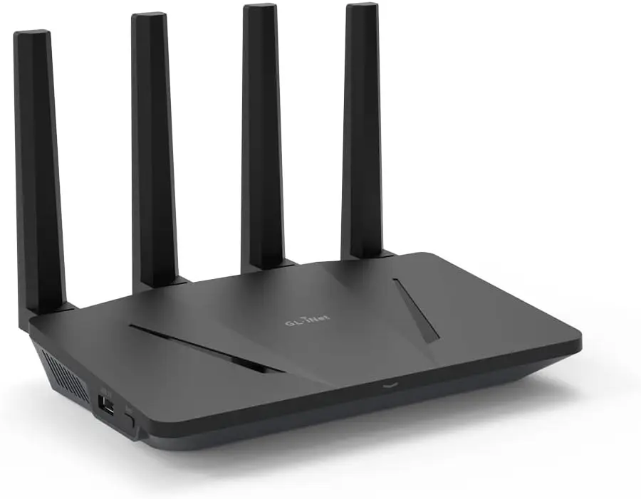 

High-Speed WiFi 6 Router with Dual-Band Gigabit, 5 Ethernet Ports, Supports Up to 120 Devices and VPN