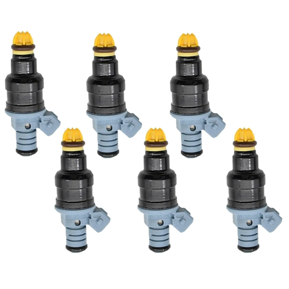 6Pcs Fuel Injector Nozzle for BMW 3 Series E30 316i 318i 325i E36 5-Series E34 518i 525i E32 E38 750i E31 850i 0280150715