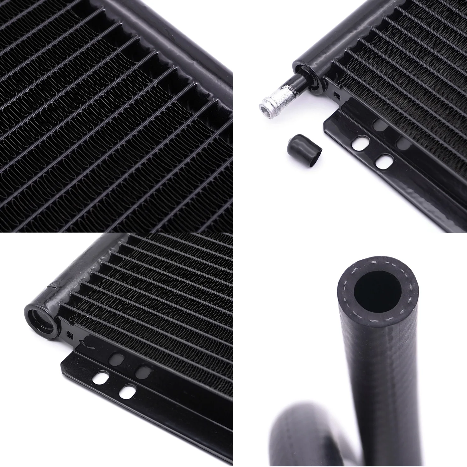 Universal  678 Oil Cooler Aluminum Transmission Oil Cooler11Row 15Row 20Row 26Row Automatic Stacked Plate Oil Cooler Radiator