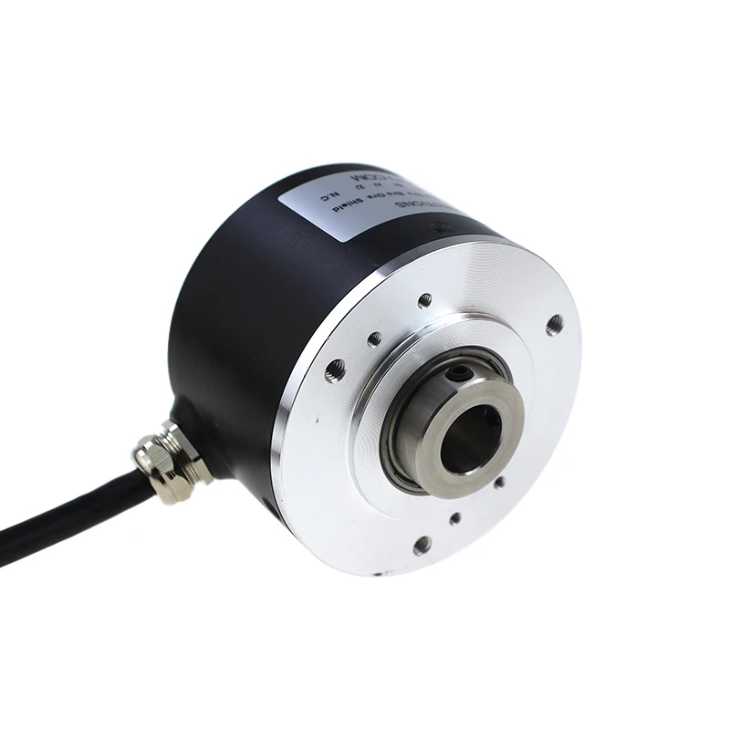 High quality IHA6012 60mm housing diameter 1000ppr 5V DC hollow shaft incremental rotary encoder sensor