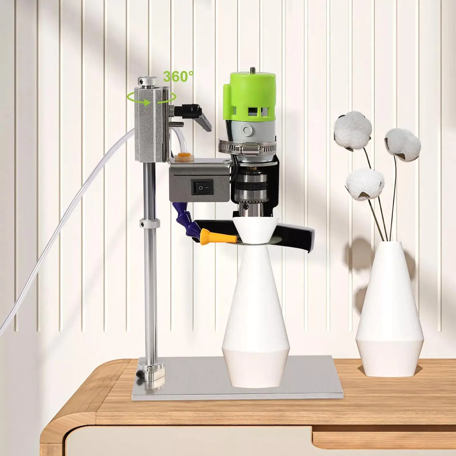 Electric Glass Bottle Cutter - DIY Craft Tool for Wine & Beer Jars (78 chars)