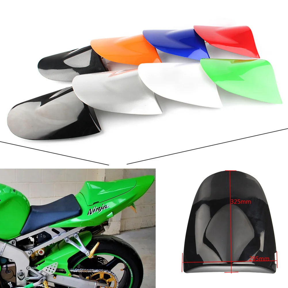 Coprisedile posteriore per KAWASAKI Ninja ZX-6R 636 ZX6R ZX636 2003-2004 posteriore Pillion passeggero Cowl accessori moto carenatura
