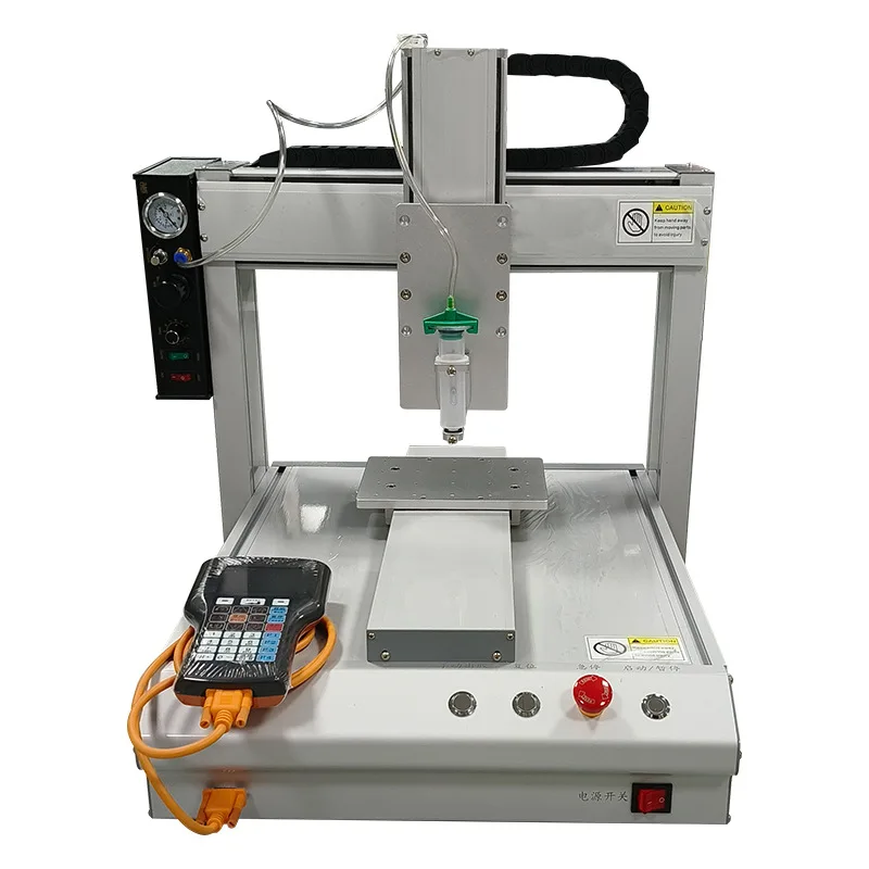 

machine UV ink paint gluing silicone solder paste hot melt adhesive quick drying glue three-axis four-axis gluing machine