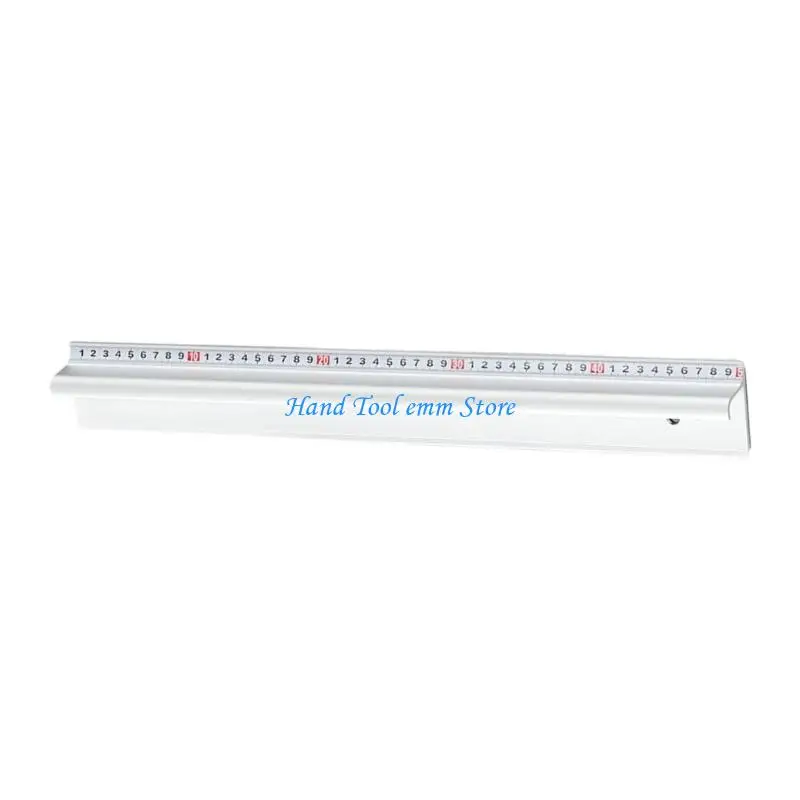 H37F Craft Table Metal Cutting Ruler with Raised Finger Guard