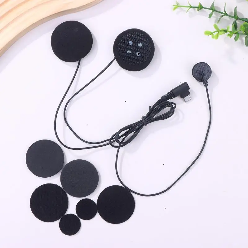 すべてのLEXINオートバイオーディオデバイスに対応した便利なTYPE-CヘルメットBluetoothヘッドセット