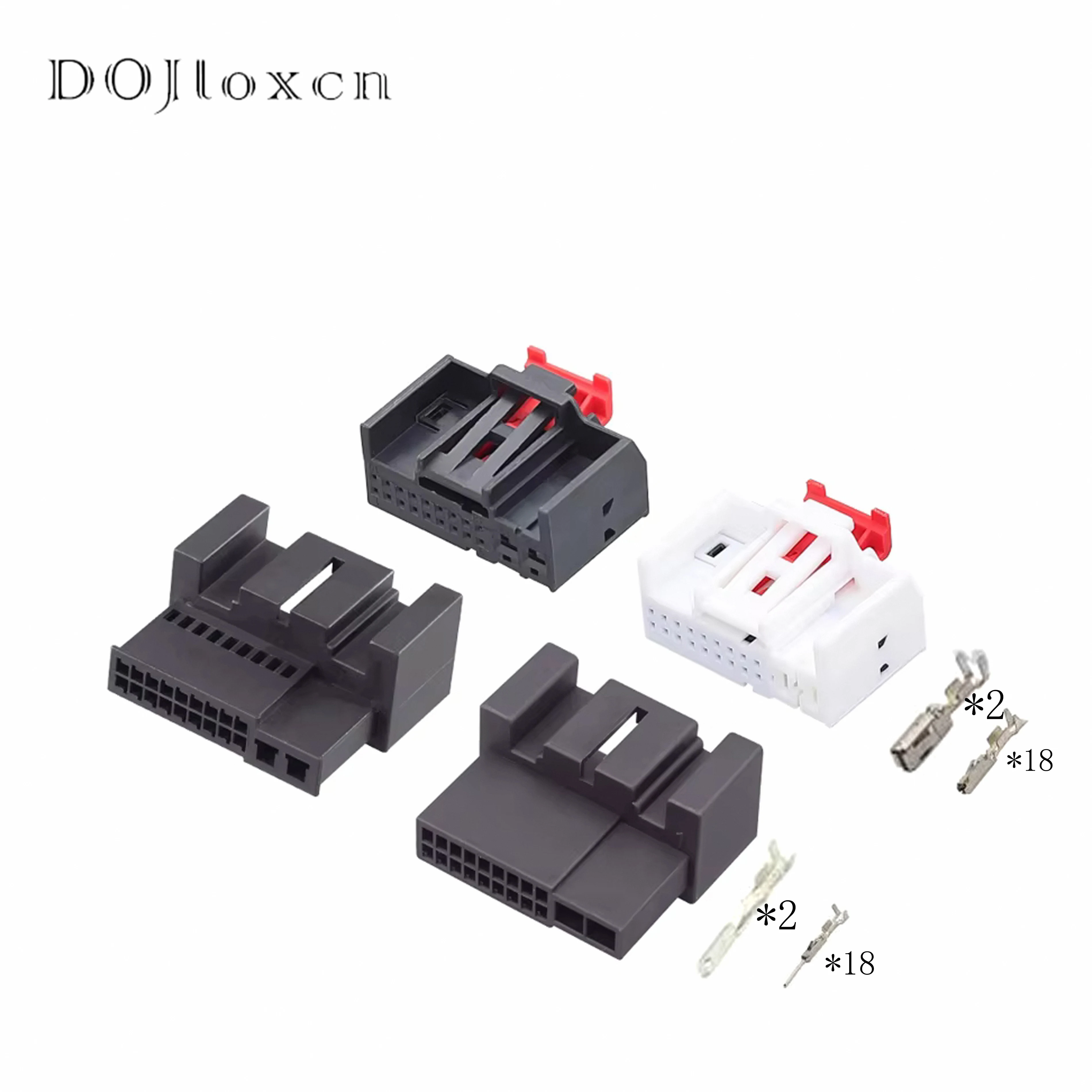 20 Pin 1-1394803-1 1K0971975 Automotive Air Conditioning Controller Door Module Controller Plug 1-1394805-1 For Skoda