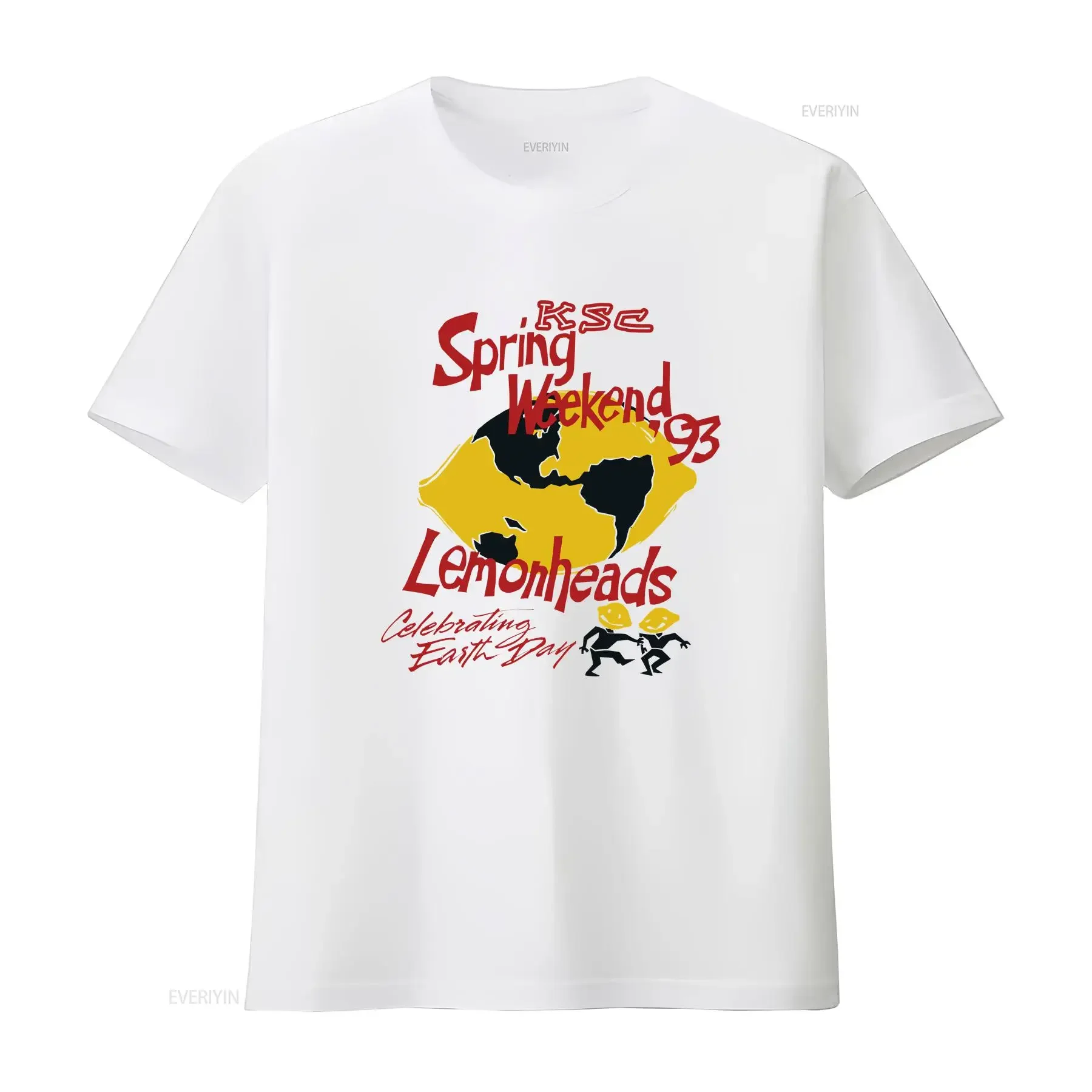 تي شيرت The Lemonheads Spring Weekend 93 قطن S 5Xl FR1057 ملابس مصممة عتيقة مغسولة وممتدة أنيقة ومريحة وناعمة