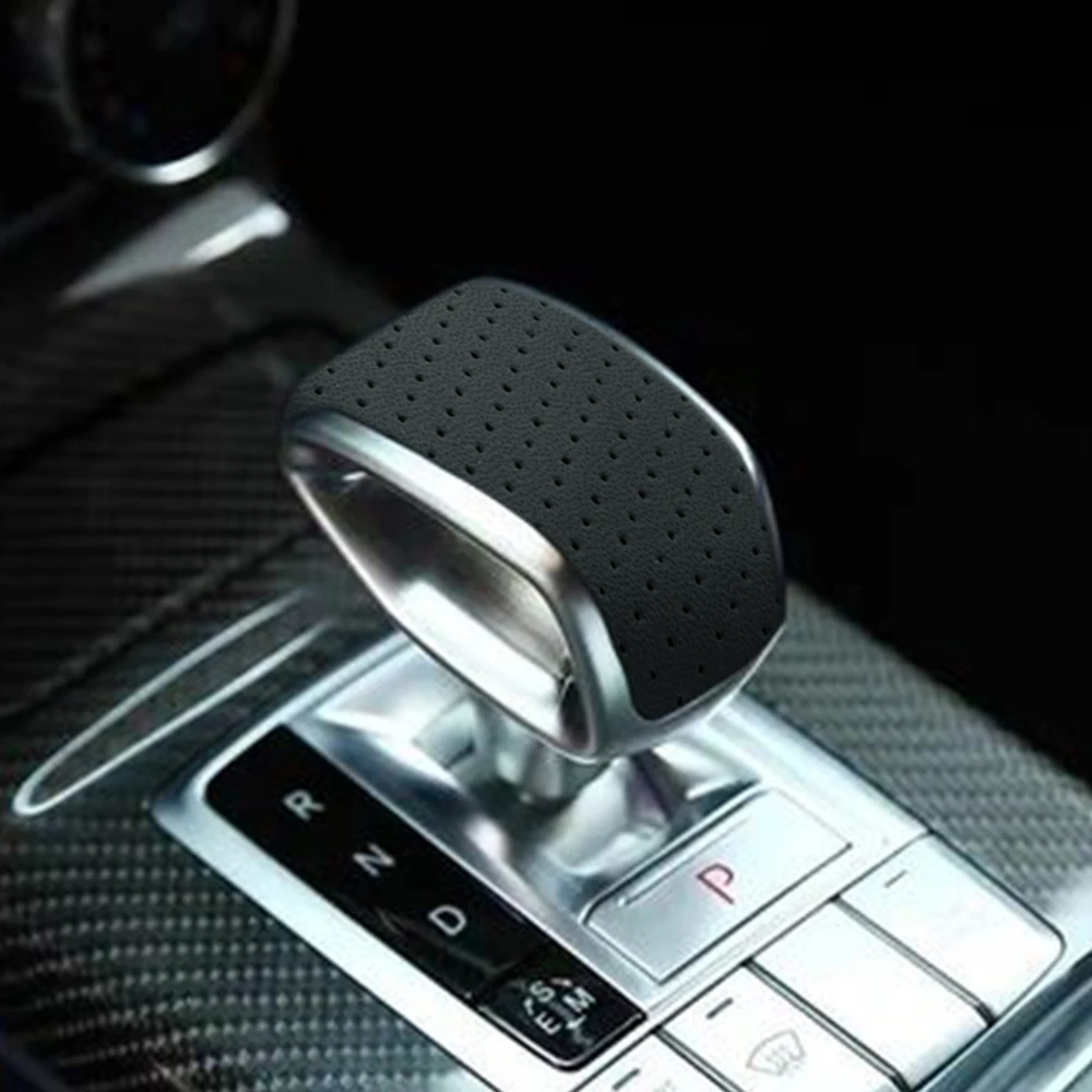 Leather Gear Stick Shift Knob Handle Apple Tree for Mercedes Benz AMG W463 G500 G350 G63 G65 G55 A45 W176 W212 Car Accessories