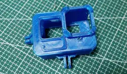 TPU 3D print regolabile per GoPro Hero 9 10 11 sport Mount 0 ~ 40 ° durevole flessibile fix protect camera iFlight Geprc OddityRC
