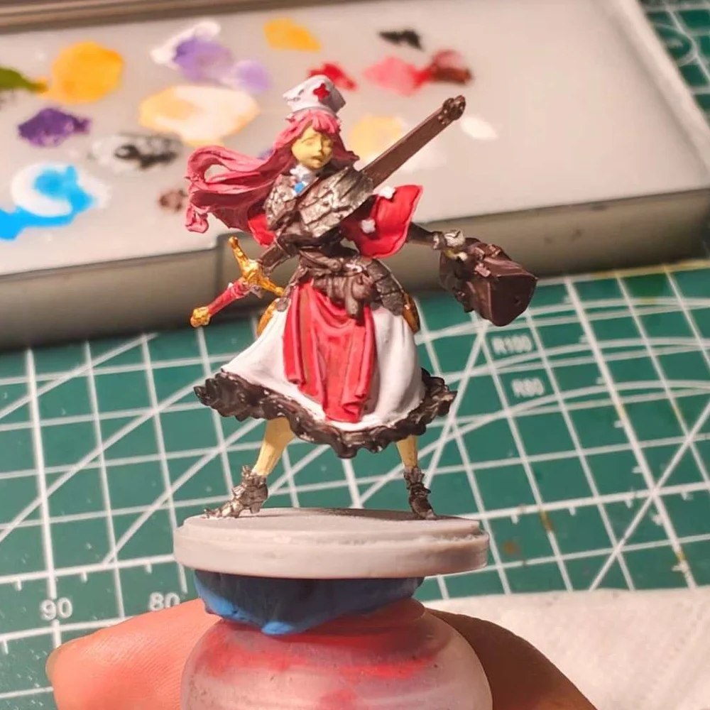 

1/35 Resin Model Kit Unpainted Unassembled DIY High Quality Assemble Figure Grey Model Collection Assembly Modeling Scene Gift