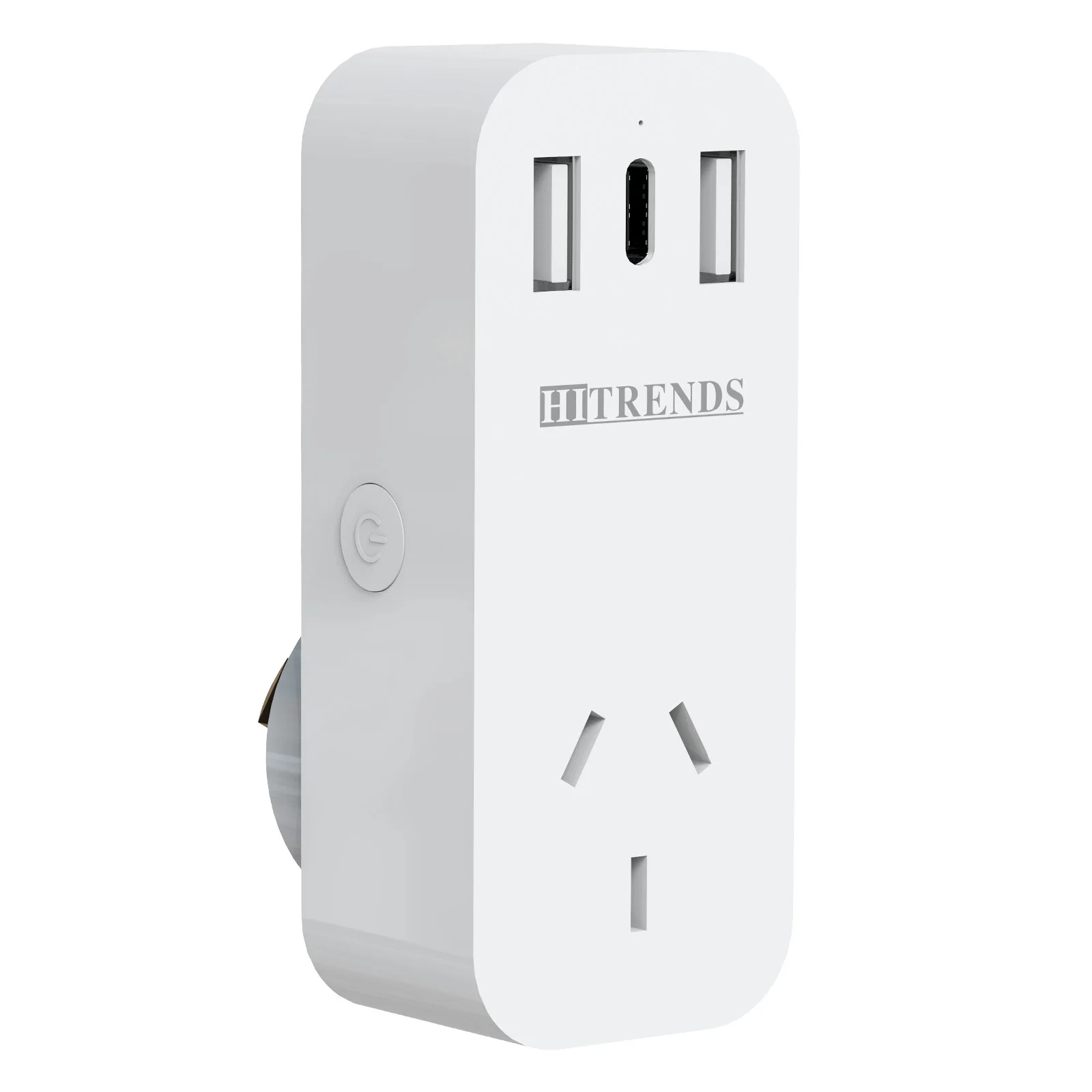 

Aussie Plug Умная внутренняя розетка с пультом дистанционного управления для зарядки через USB, таймером и мониторингом энергии, совместимая с Alexa и Google Home