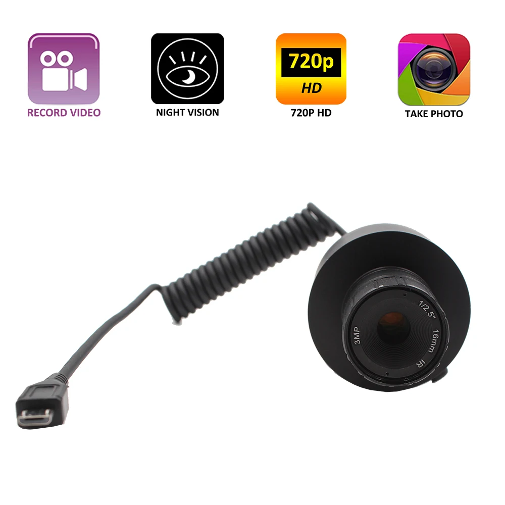 

ИК-камера для Megaorei2 720p HD прицел ночного видения охотничья камера система прицепов оптика прицел тактический