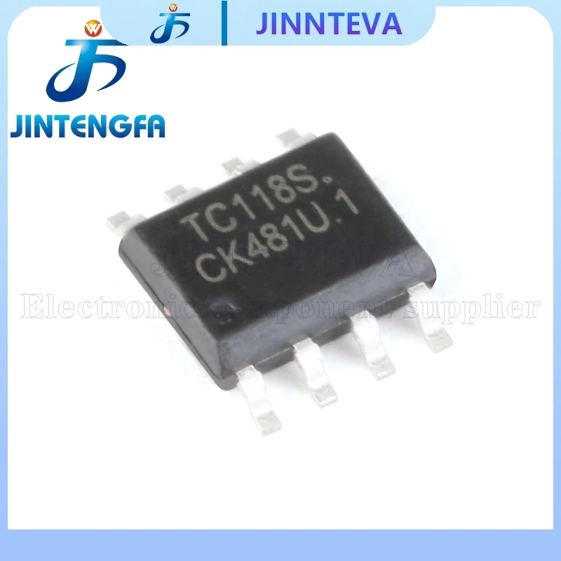 10PCS TC118S TC118 SOP-8 SMD Motor drive chip Single-channel DC motor driver IC