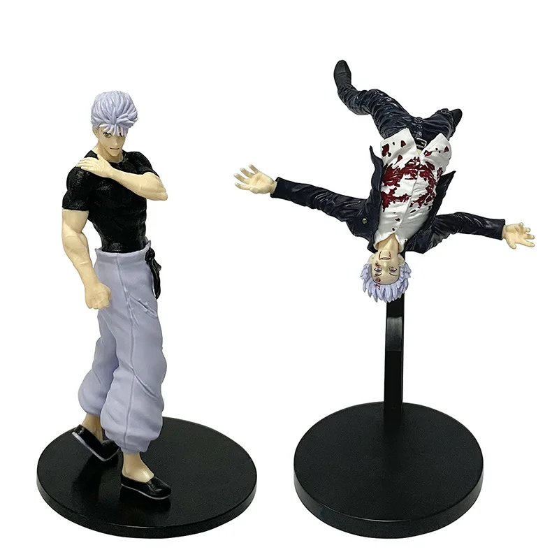 Figura de Anime Jujutsu Kaisen de 19CM, temporada 2, Satoru Gojo, despertar, modelo volador, muñeca de juguete, colección de regalo, figura de acción de PVC