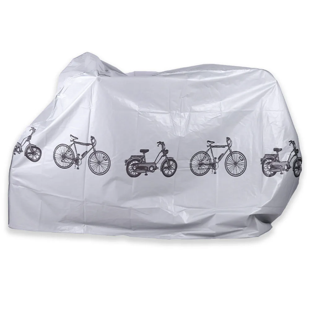 Easy Storage Dustproof Polyester Cover Bike Rain Cover Dust Protection Easy To Use Foldable Design Generous Size