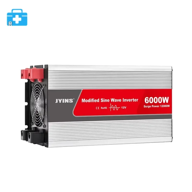 6000W 12v/24v/48v dc to ac 110v/230v Modified Sine Wave Power Inverter