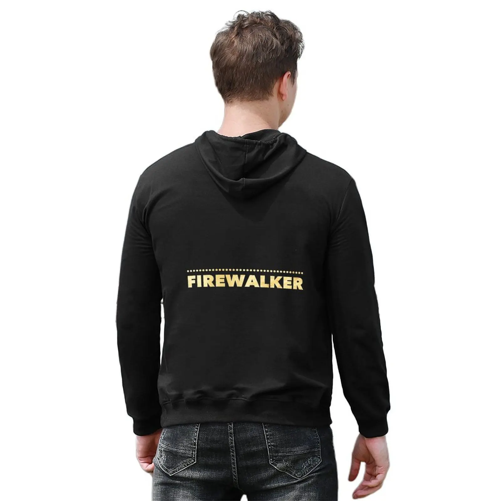 توني روبنز الدافع - Be A Firewalker هوديي معطف رجالي ملابس كورية ملابس جمالية ملابس رجالية هوديي ملابس الشارع