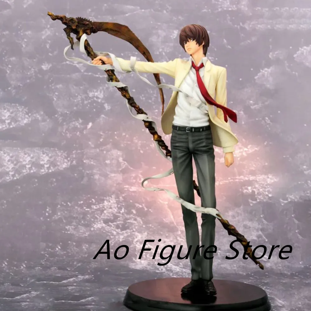 26cm Death Note Yagami Light Anime Figure Manga Statue Figurines Pvc Killer Kira Action Figure Collectible Model Doll Toys Decor