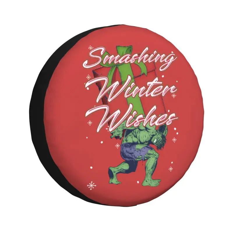 

Custom Cartoon Hulk Spare Tire Cover for Toyota RAV4 Prado 4WD 4x4 SUV Car Wheel Protector 14" 15" 16" 17" Inch