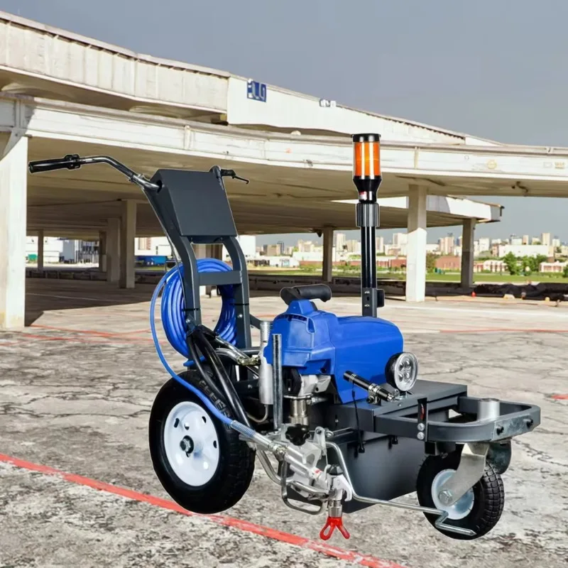 

Cold Paint Road Marking Machine Cold Plastic Spray Road Marking Machine For Parking Lot Striping Floor Line Marking Customized