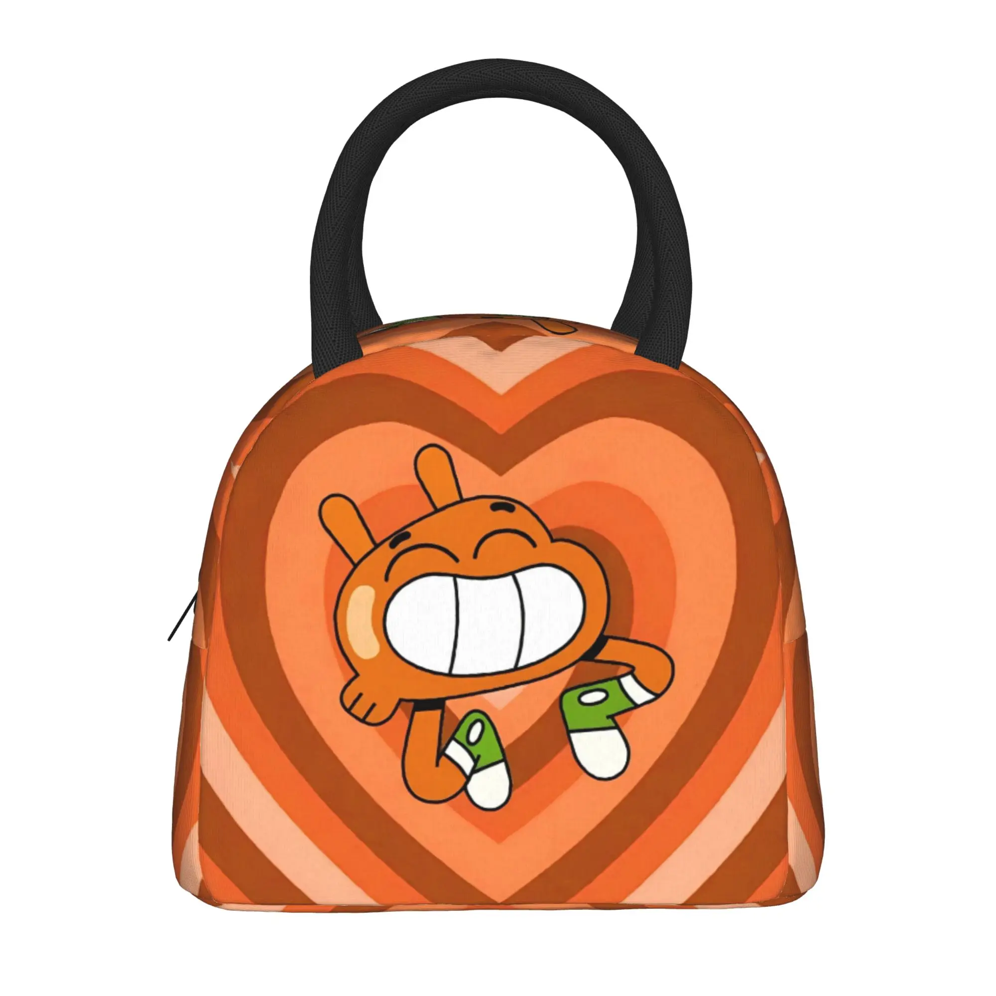 The Amazing World Of Gumballs  Insulated Lunch Bag for Men Women  Food Bag Reusable Thermal Cooler Lunch Box For Work