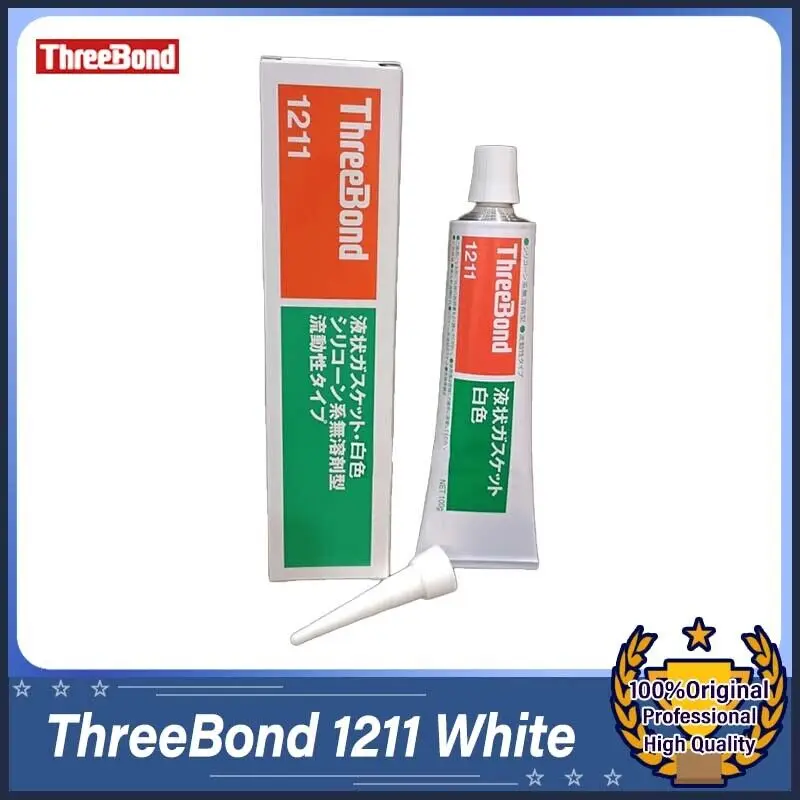 

1PC ThreeBond 1211 Gasket Sealant 100g White Liquid Gasket ThreeBond TB1211