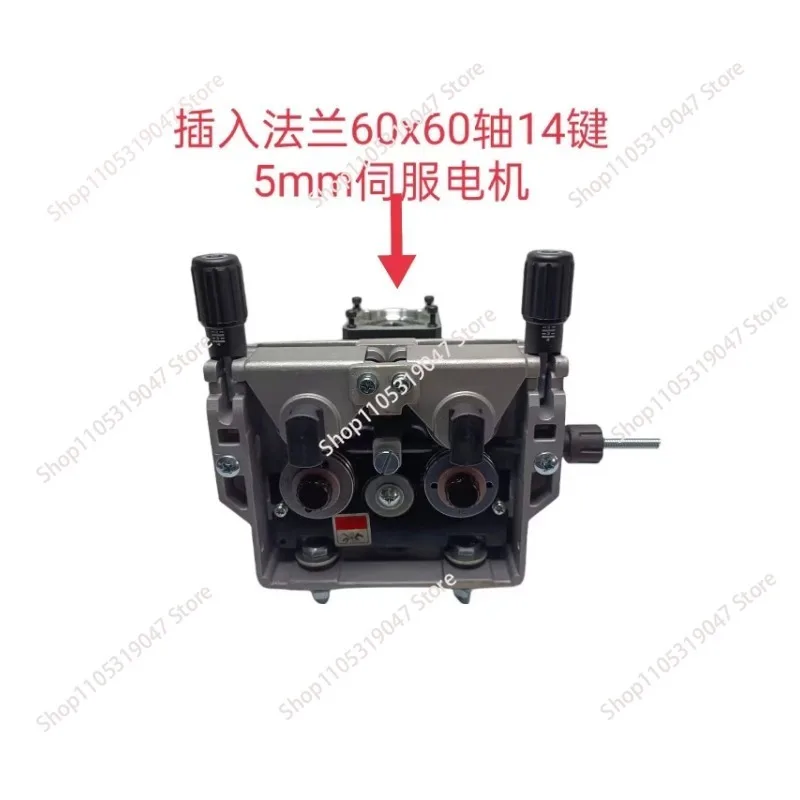 Stepping servo motor wire feeding machine assembly argon arc welding robot robot arm platform welding