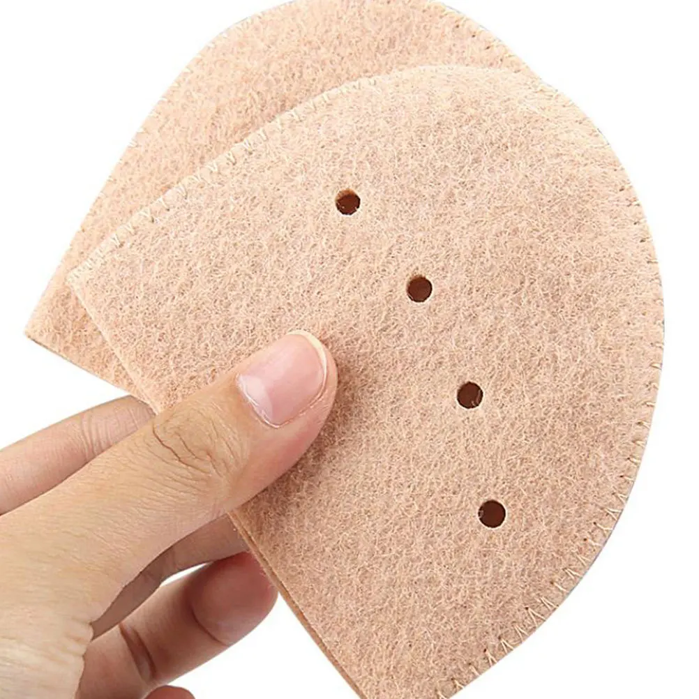 

1 Pair Felt Toe Protectors For Ballet Dance Shoes Breathable Adjustable Soft Foot Pads Women Dancers Essentials Shoe Inserts