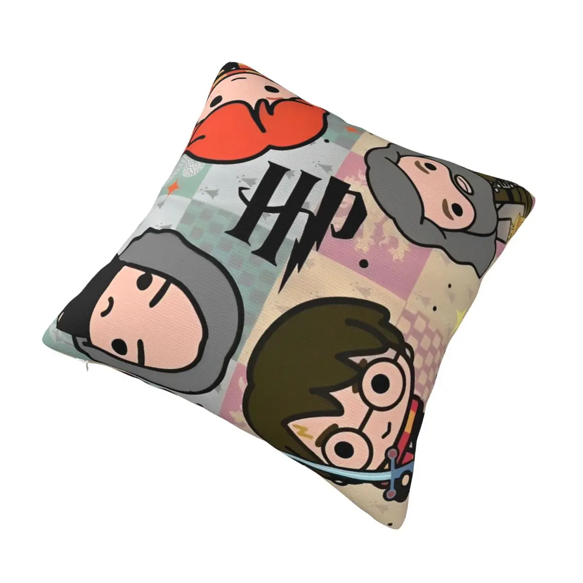 ハリーポッター魔法学校枕カバー商品プリントクッションカバー枕カバーシートデコレーションジッパー複数サイズ