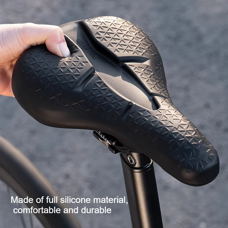 Funda para cojín de asiento de bicicleta, antidolor a tope, silla para sillín de bicicleta ultrasuave, accesorios para montar en bicicleta de montaña impermeables y gruesos