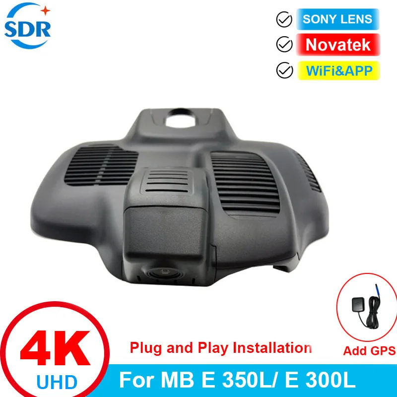 

4K Plug And Play WIFI Car DVR For Mercedes Benz E Class W213 S213 C238 CLS C257 AMG GT C192 2021 2022, OEM Wireless Dash Camera