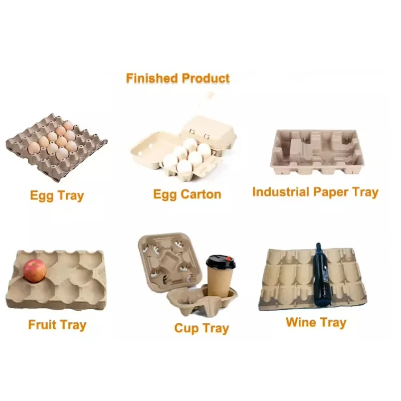 Fully Automatic Egg Tray Machine High-Efficiency Production of Eco-Friendly Egg Trays Ideal for Poultry and Packaging Industries