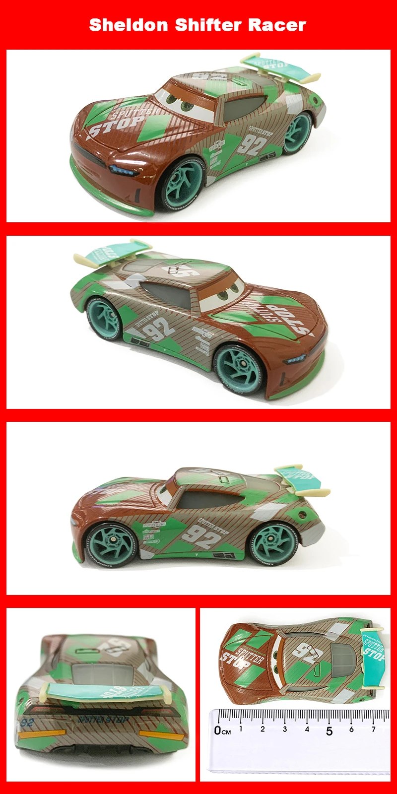 Pixar Cars 3 Spielzeug Lightning McQueen 1:55 Diecast Neue Generation Nummerierte Rennfahrer Metall Diecast Legierungsautos Spielzeug Geschenke – Detail 18