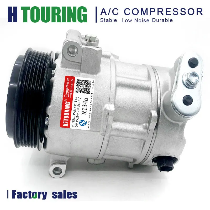 Compressor A/C AC para Buick Park Avenue / Chevrolet Caprice & Lumina 92240524 92157794 198336   6SEU16C