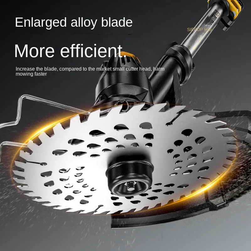 9 بوصة جزازة العشب الكهربائية بدون فرش Desbrozadora Batería ТСНТВКВКСНКВКВМКРোটোফিল সুর Batterie Tagliaerba A Batteria