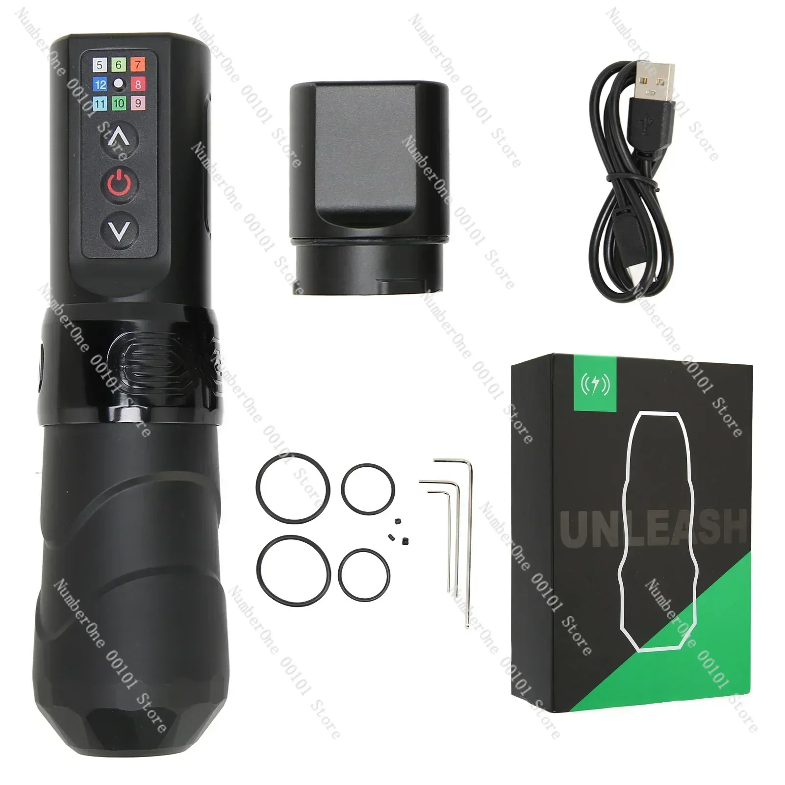 

Wireless Rotary Tattoo Machine Pen Liner 2400mAh Wireless Tattoo Pen Kit for cartridge needlefor Tattoo Artist for Salon