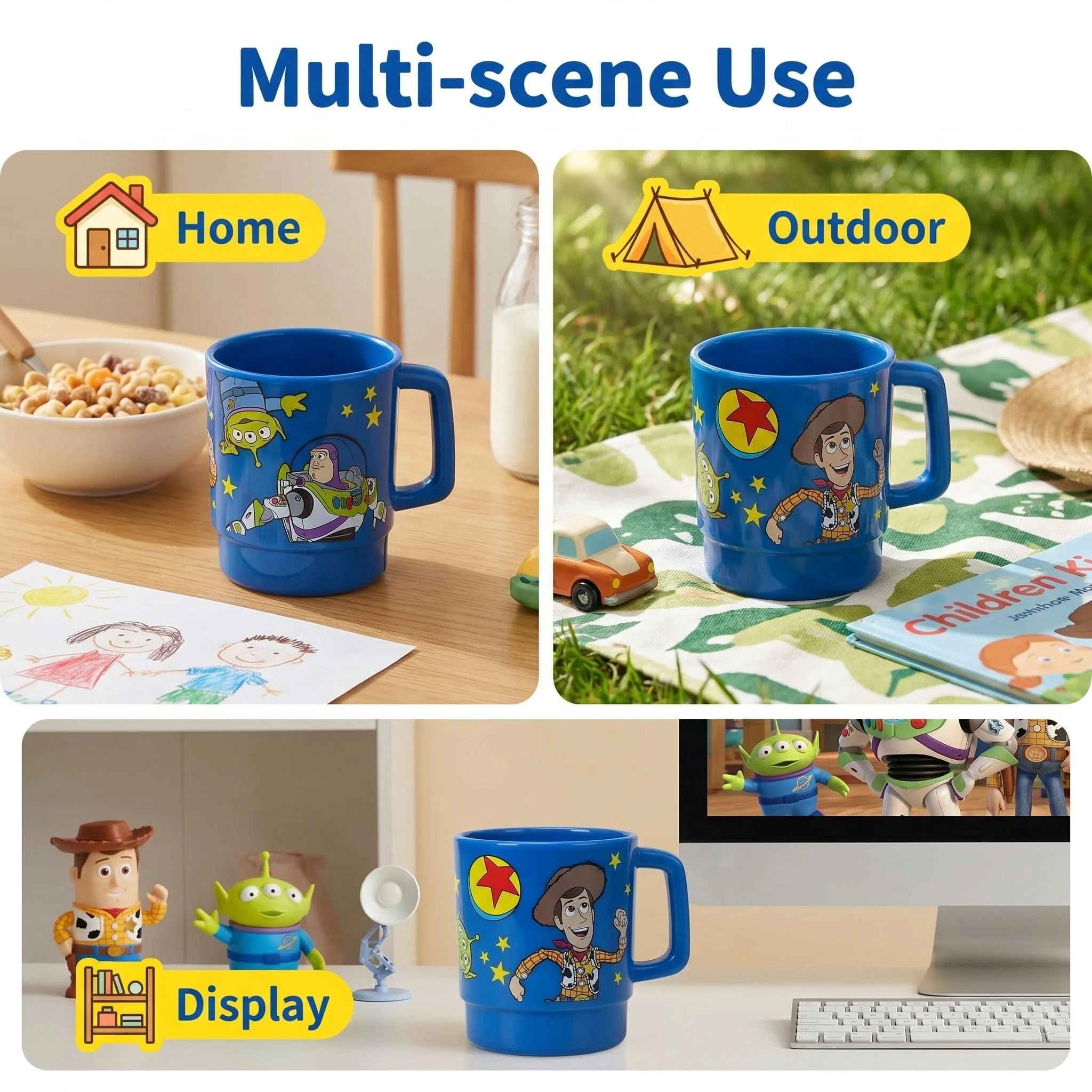 Buzz Woody Cup Disney Water Bottle Gift for Child view 4